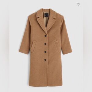 Madewell Alonzo Coat in Camel NWT Size XL